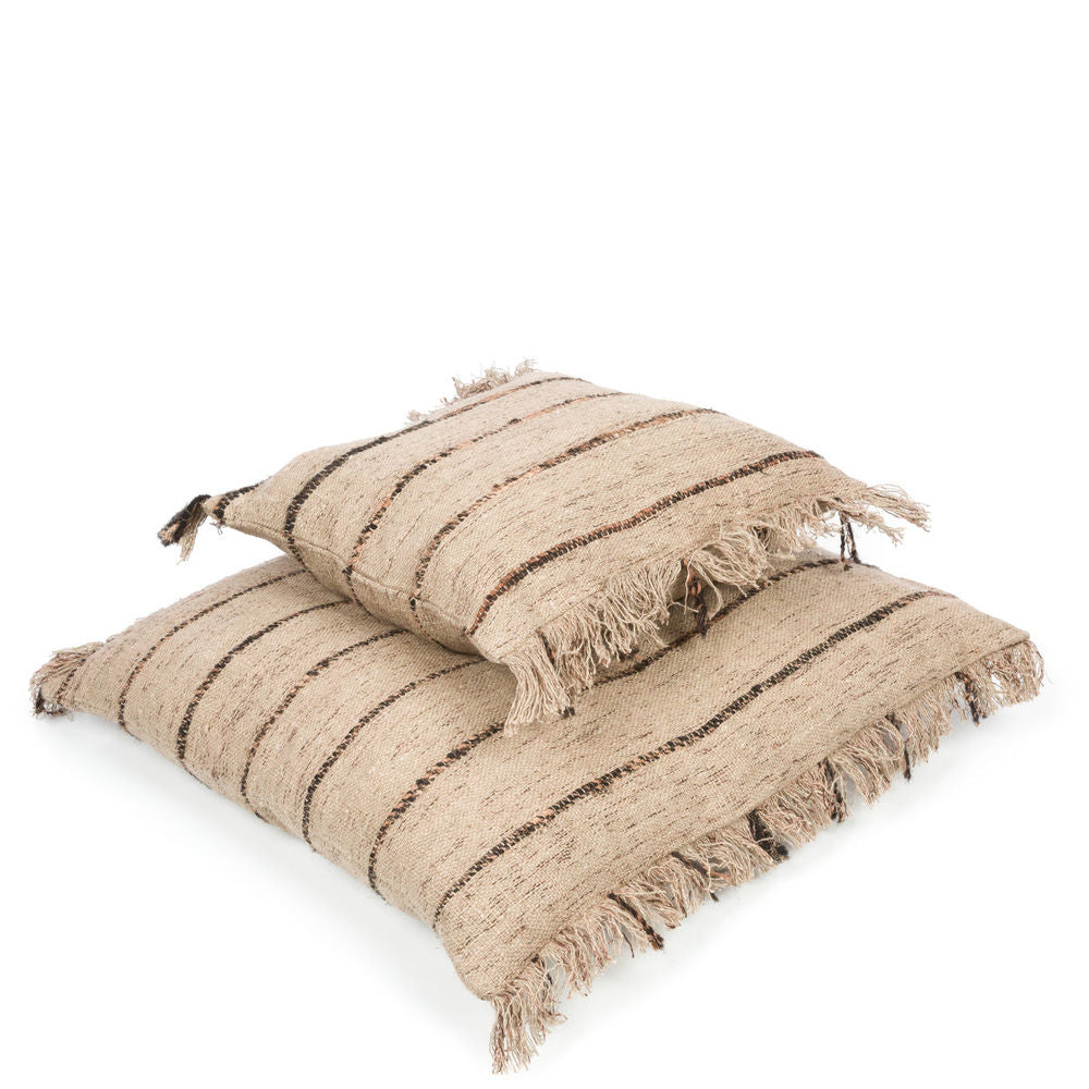 Bazar Bizar De Oh My Gee Kussenhoes - Beige Zwart - 40x40