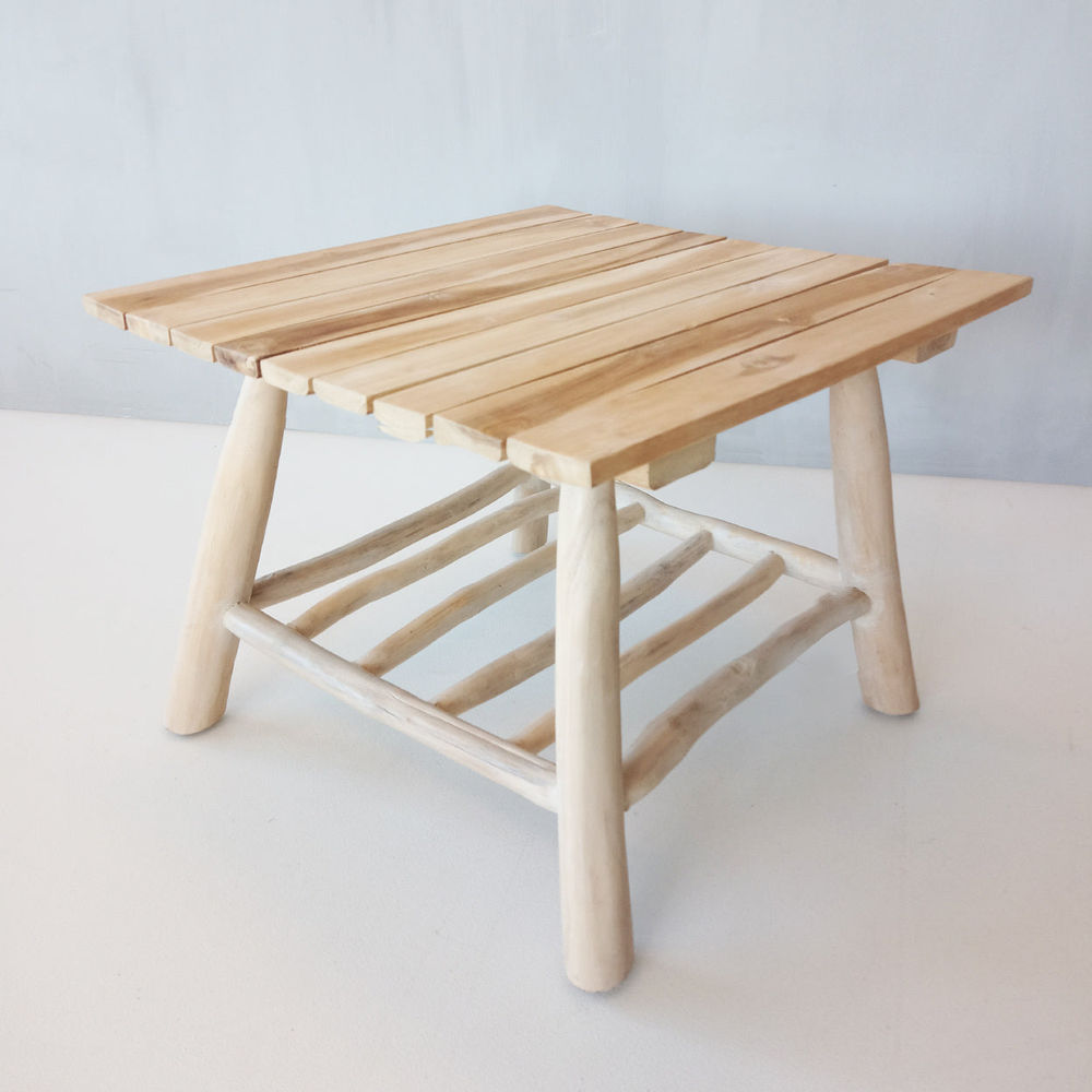 Bazar Bizar Table d&#39;Appoint The Island - Naturel