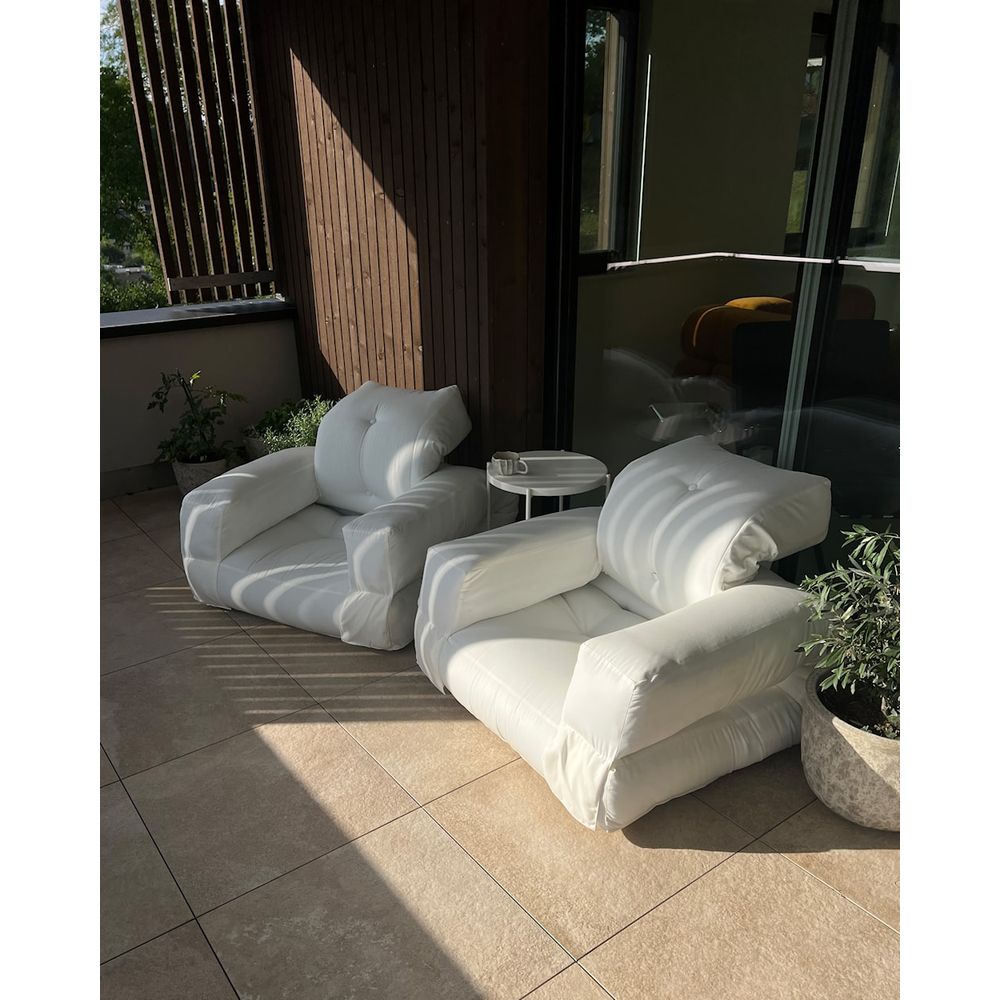 Karup Design FAUTEUIL HIPPO EXTÉRIEUR BLANC: