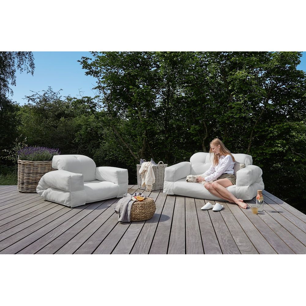 Karup Design FAUTEUIL HIPPO EXTÉRIEUR BLANC: