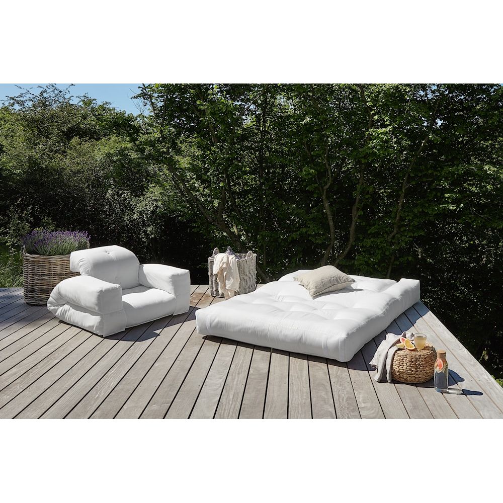 Karup Design FAUTEUIL HIPPO EXTÉRIEUR BLANC: