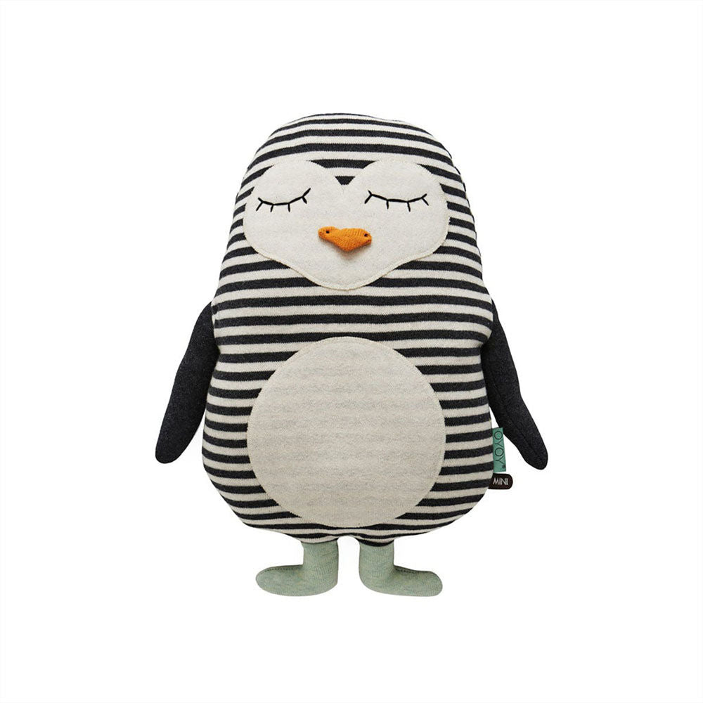 OYOY MINI Pinguïn Pingo - Wit / Zwart