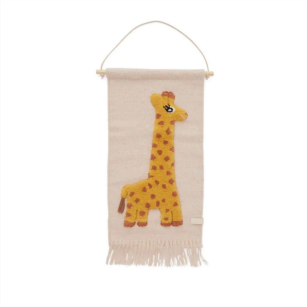 OYOY MINI Wandhanger - Giraffe - Roze