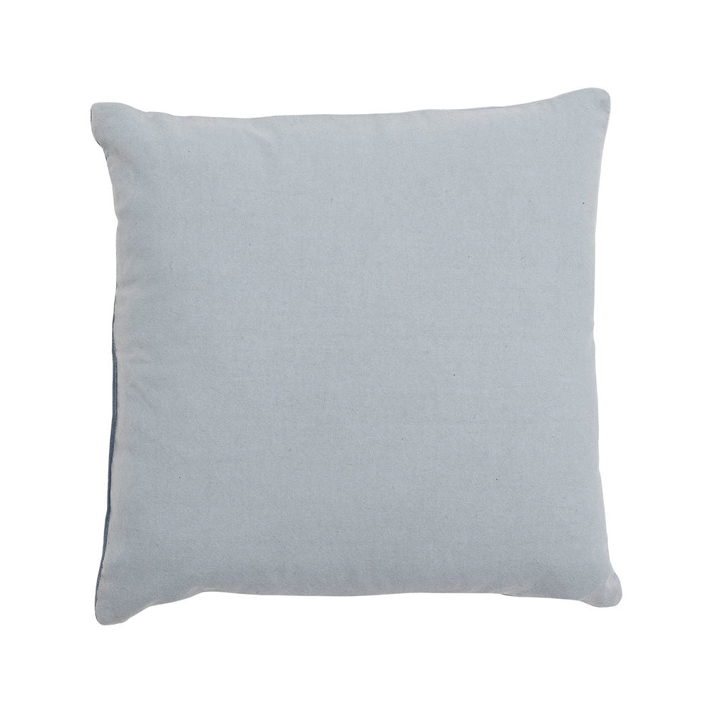 Bloomingville Coussin Aban, Bleu, Coton