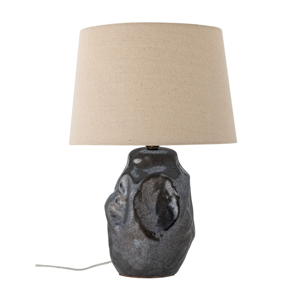 Creative Collection Keira Lampe de table, Noir, Terracotta