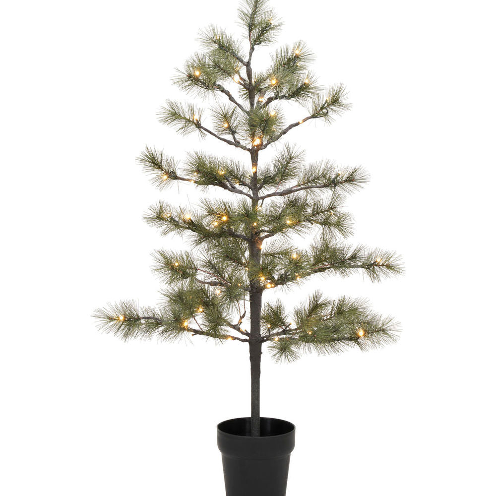 House Doctor Kerstboom met LED-lampjes, Peuce, Natuur