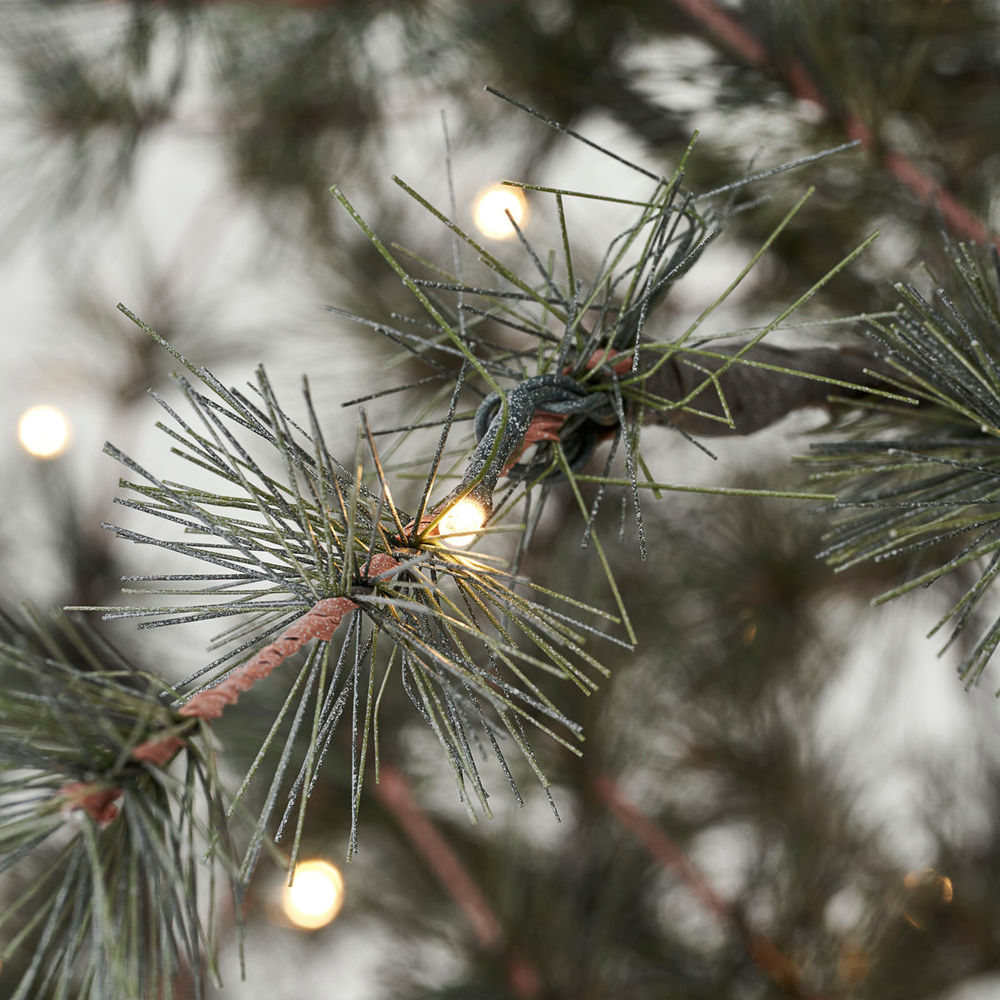 Hausarzt Weihnachts baum mit LED-Leuchten, Pin, Natur