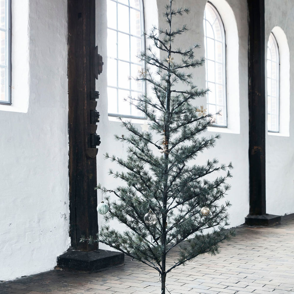 Arbre de Noël House Doctor avec lumières LED, Pin, Nature