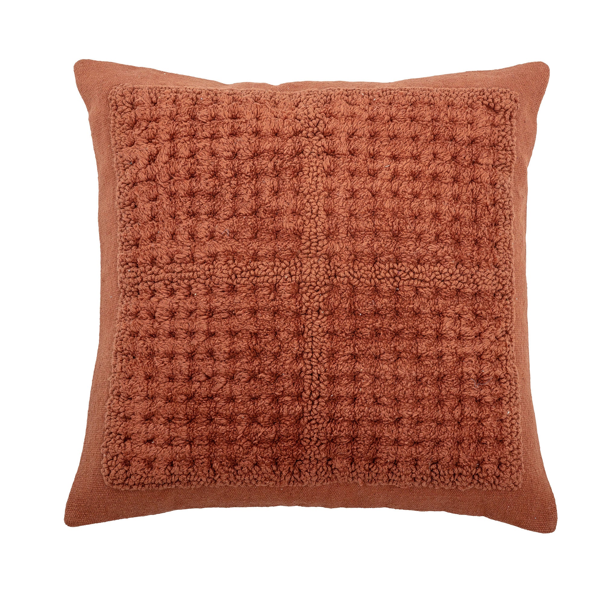 Bloomingville Coussin Gutti, Orange, Coton