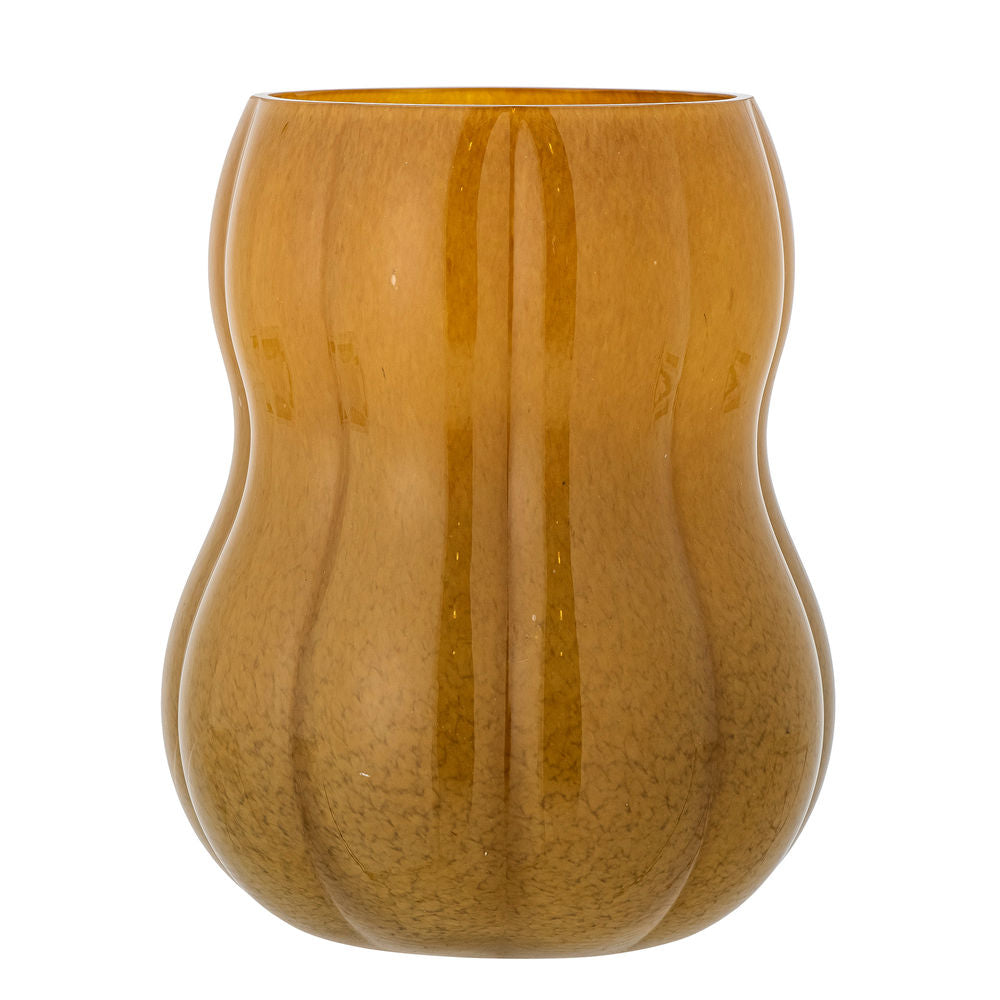 Vase citrouille Creative Collection, marron, verre