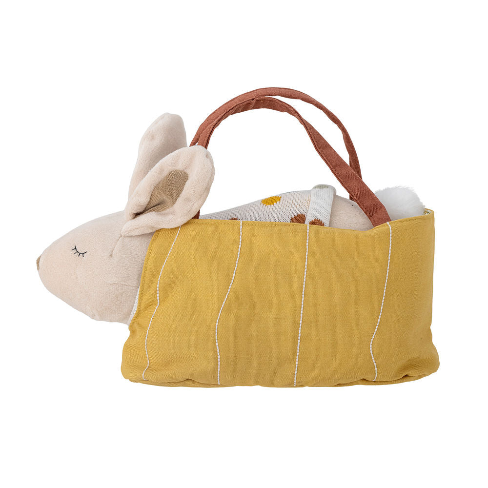 Bloomingville MINI Villja knuffel, Wit, Katoen