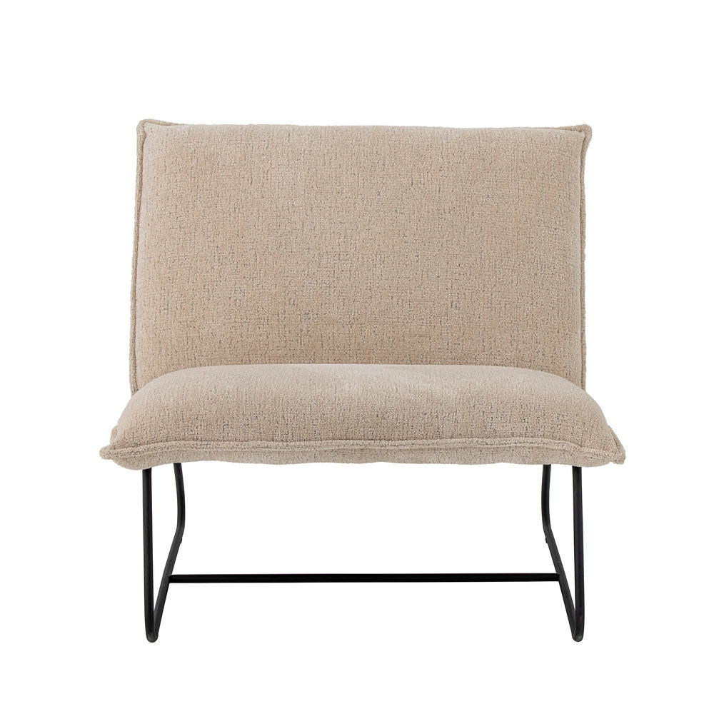 Bloomingville Cape Lounge Chair, Naturaleza, Poliéster Reciclado