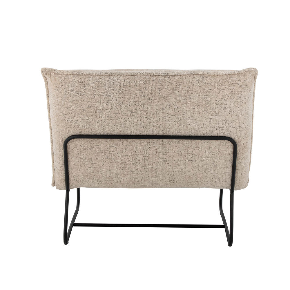 Bloomingville Cape Lounge Chair, Naturaleza, Poliéster Reciclado