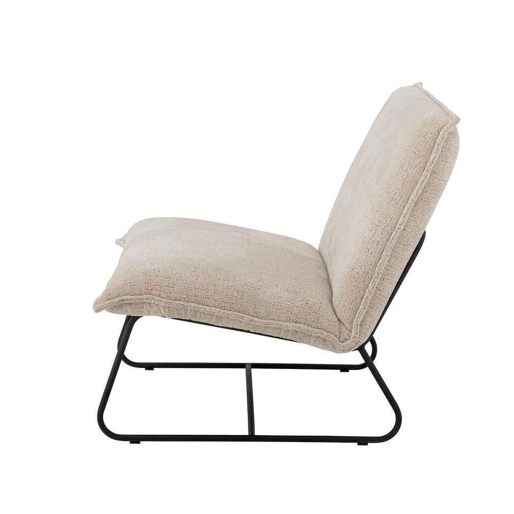 Bloomingville Cape Lounge Chair, Naturaleza, Poliéster Reciclado