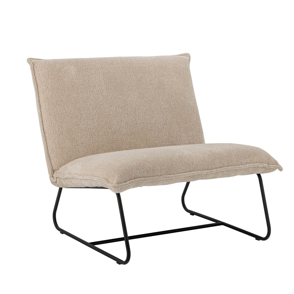 Bloomingville Cape Lounge Chair, Naturaleza, Poliéster Reciclado