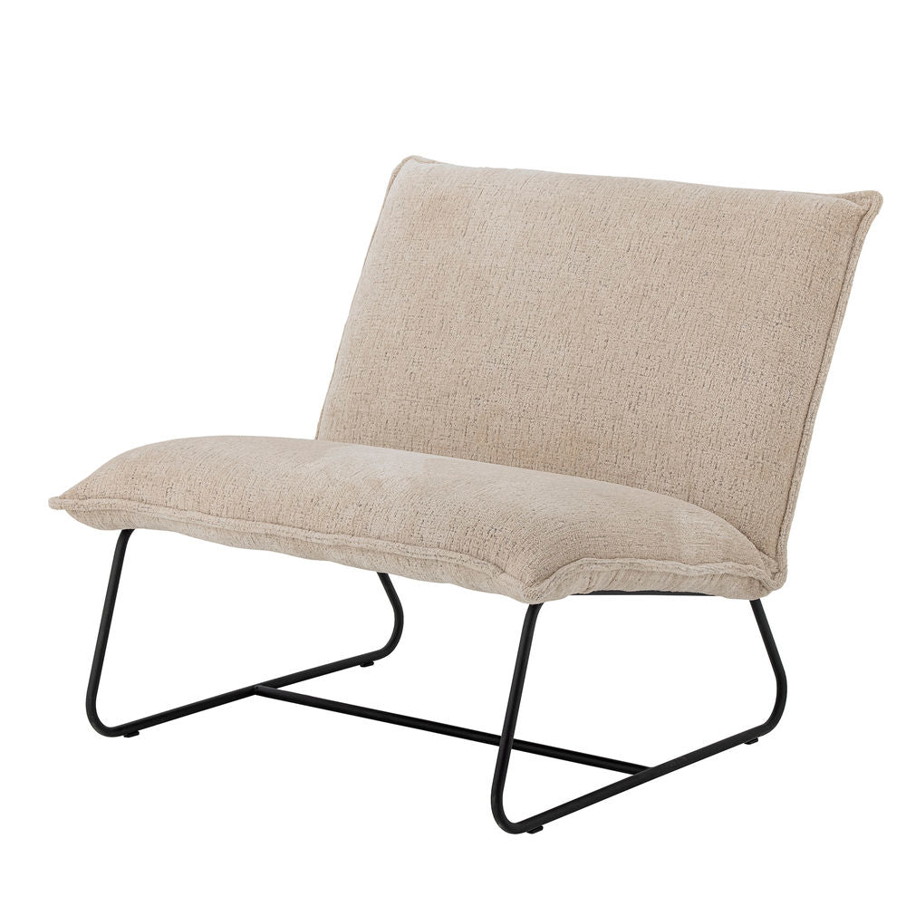 Bloomingville Cape Lounge Chair, Naturaleza, Poliéster Reciclado