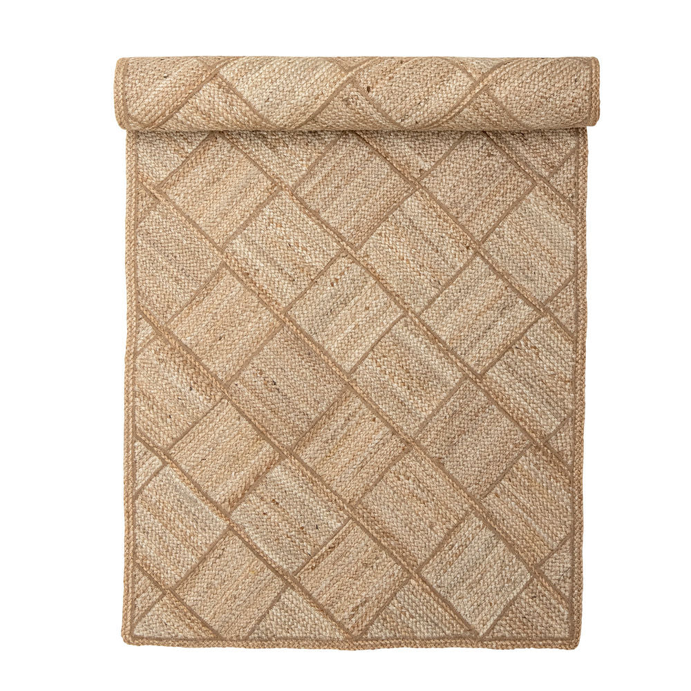 Blooming ville Curtis Rug, Natur, Jute