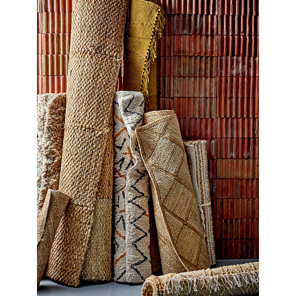 Blooming ville Curtis Rug, Natur, Jute