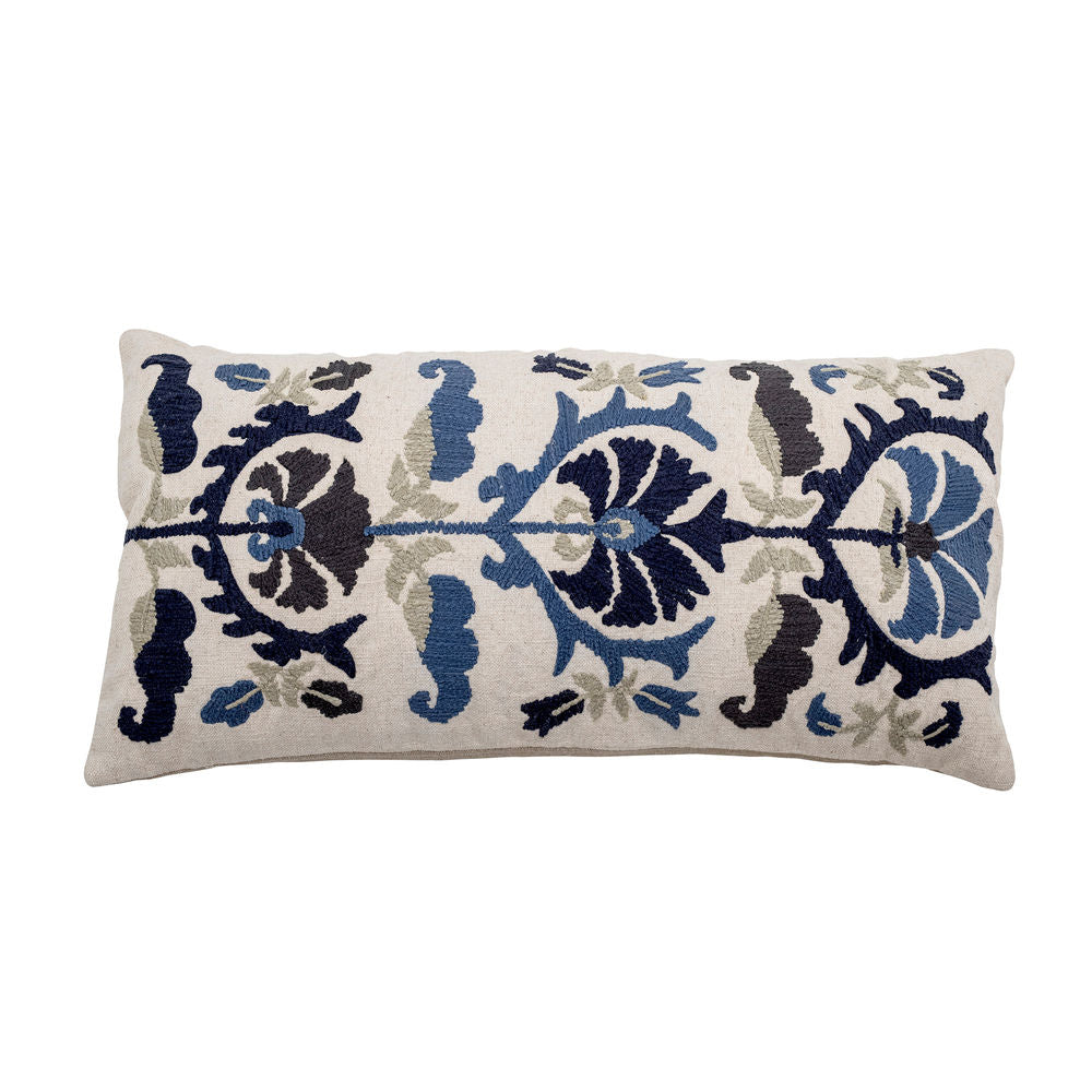 Creative Collection Coussin Anzio, Bleu, Coton