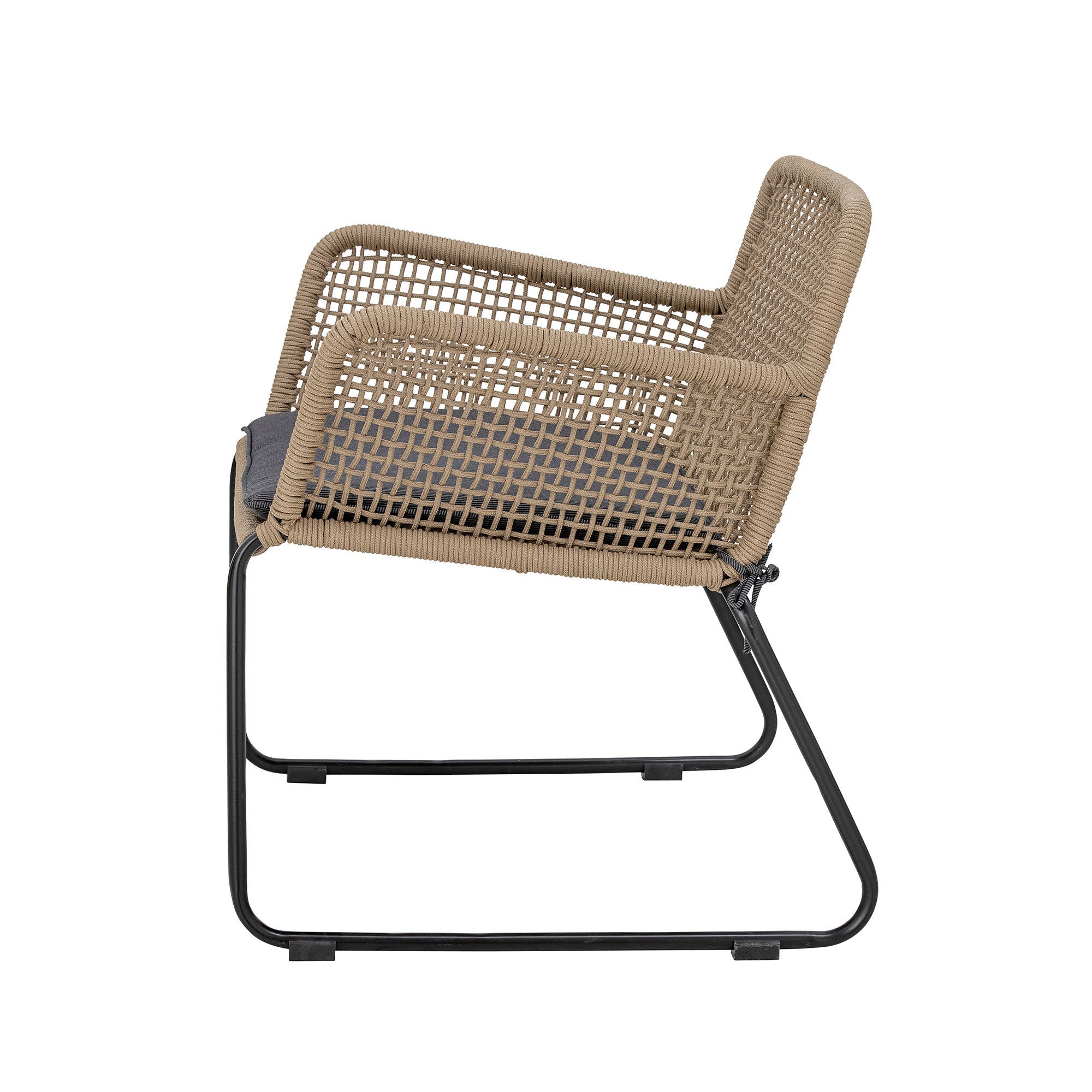 Bloomingville Mundo Chair, Marron, Métal