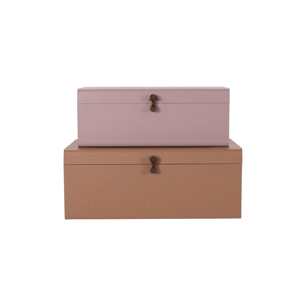 House Doctor stockage, HDMetal, beige/rose