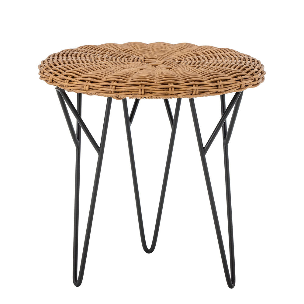 Bloomingville Table basse Roccas, Marron, Polyrattan