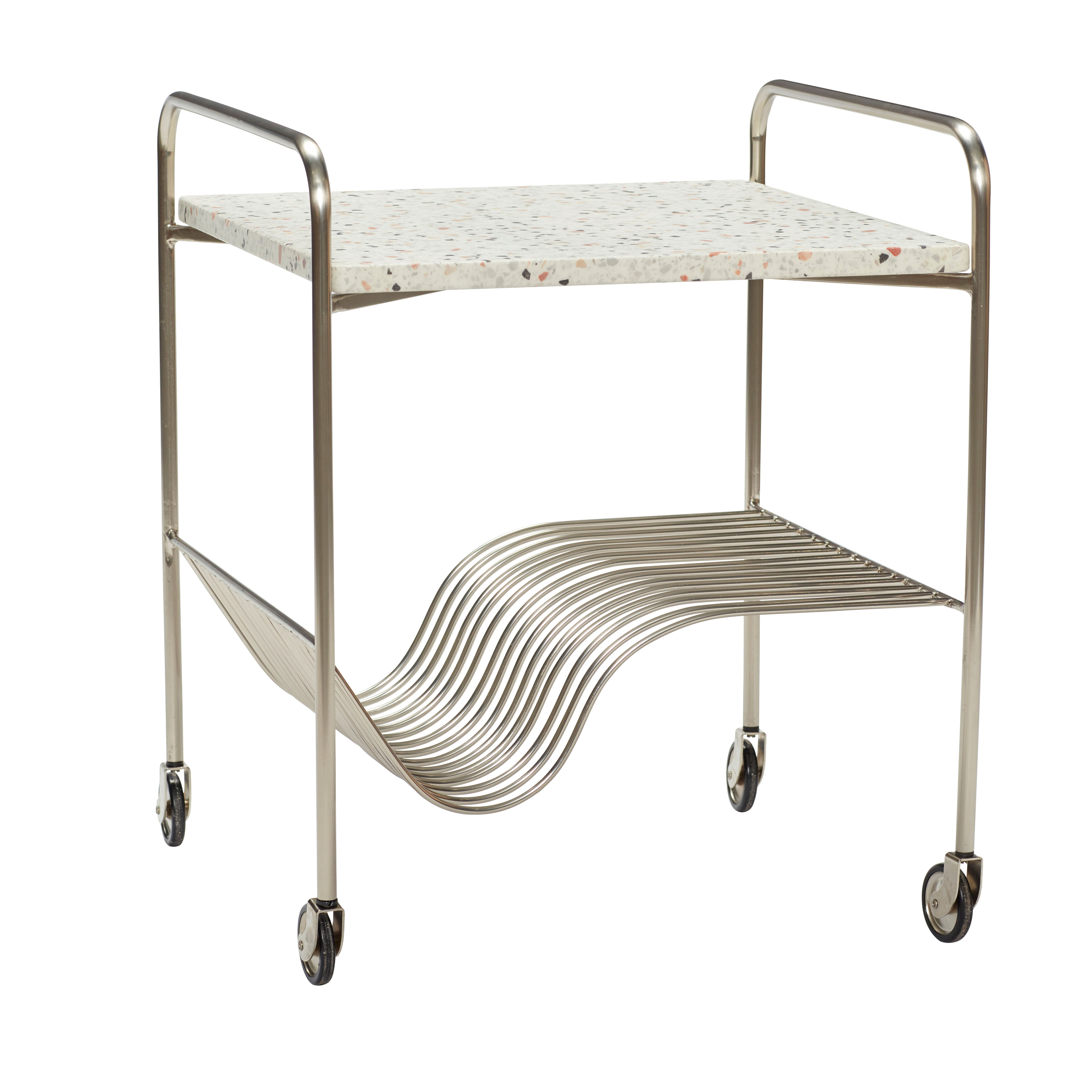 Chariot Pretty Wave Terrazzo/Nikkel