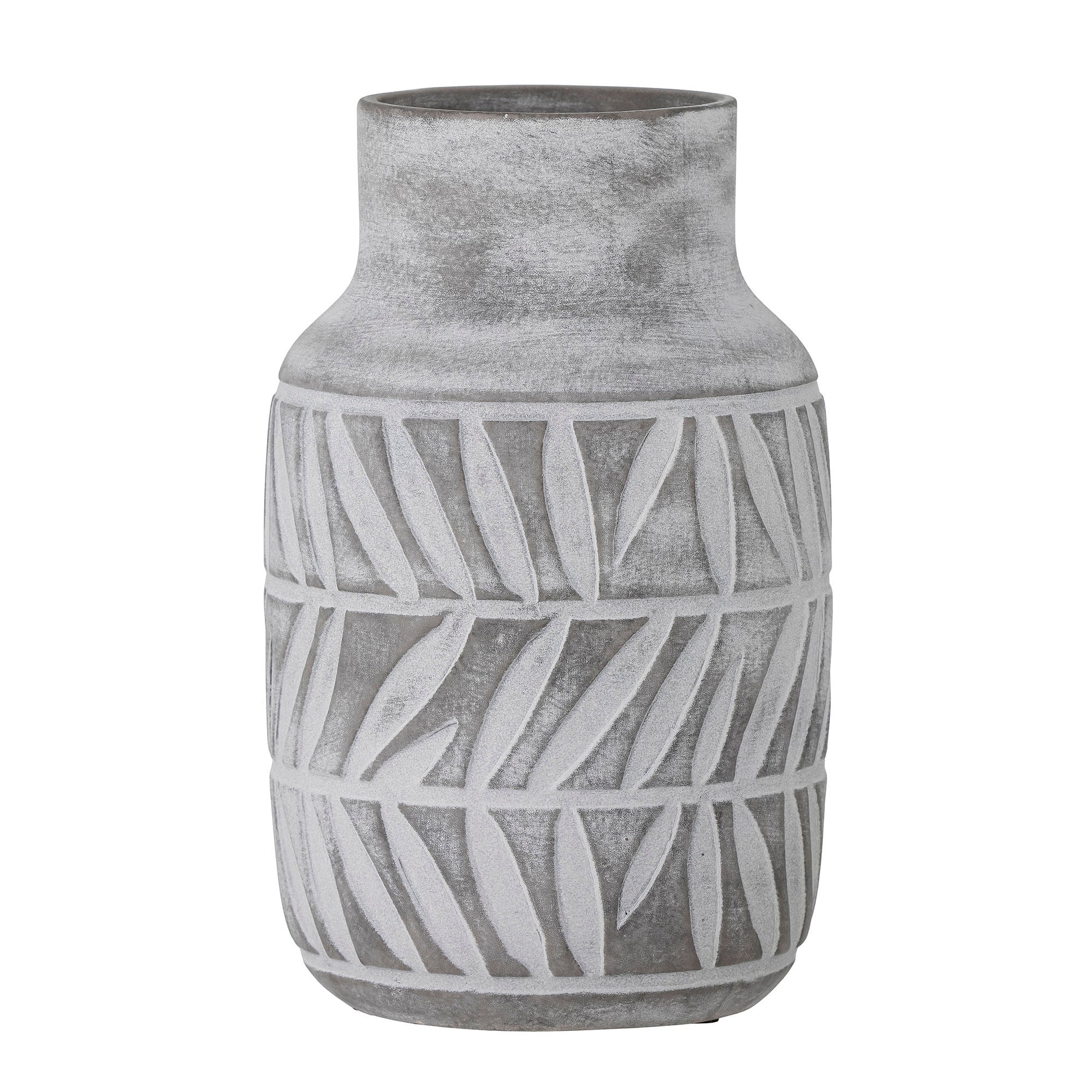 Bloomingville Saku Vase, Gris, Céramique