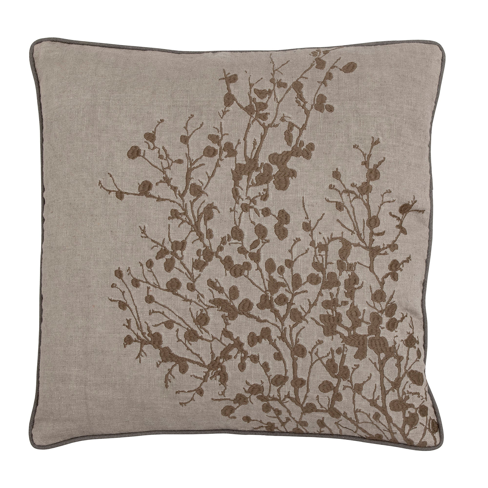 Bloomingville Nomi Coussin, Gris, Lin