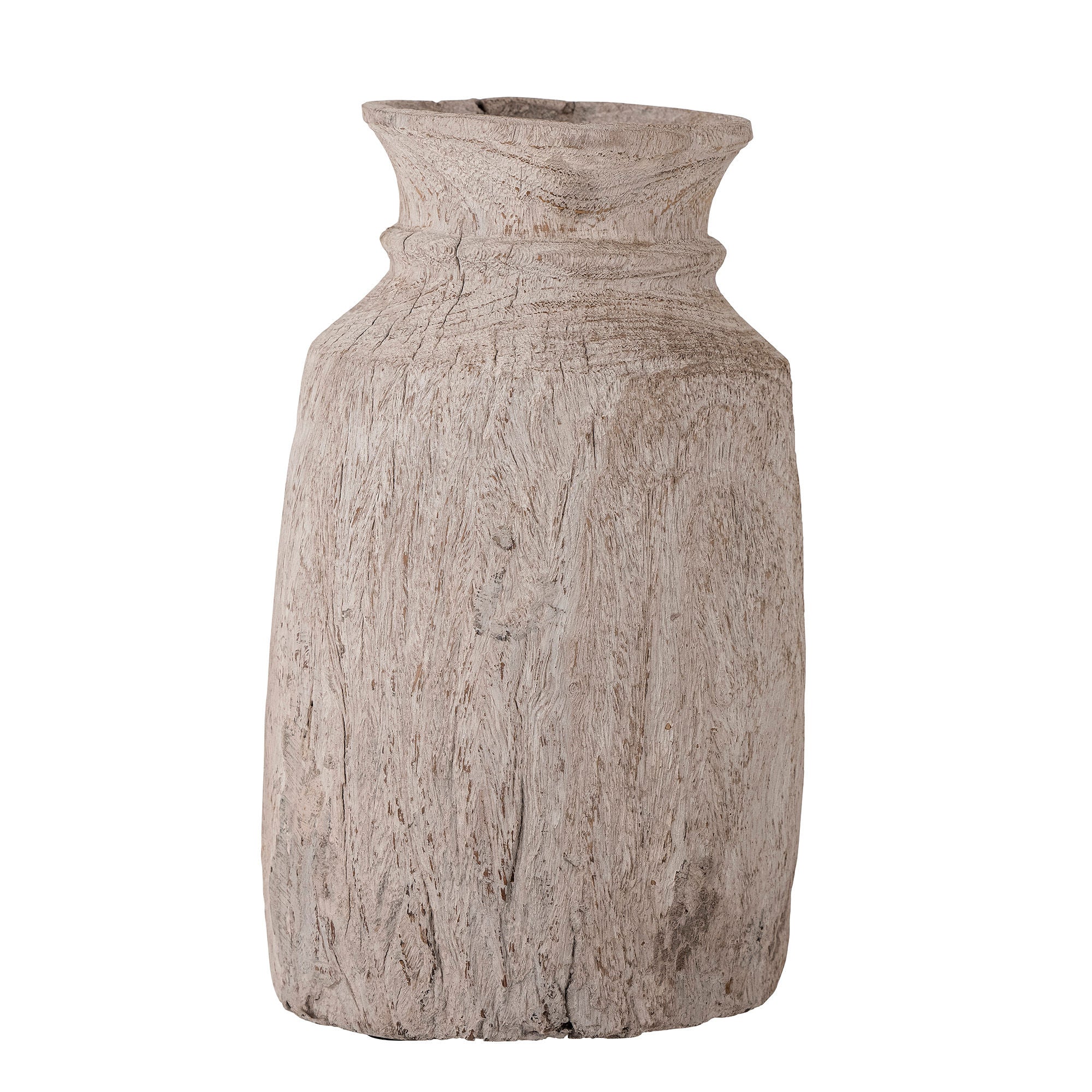 Creative Collection Ifaz Deco Vase, Natur, Altholz