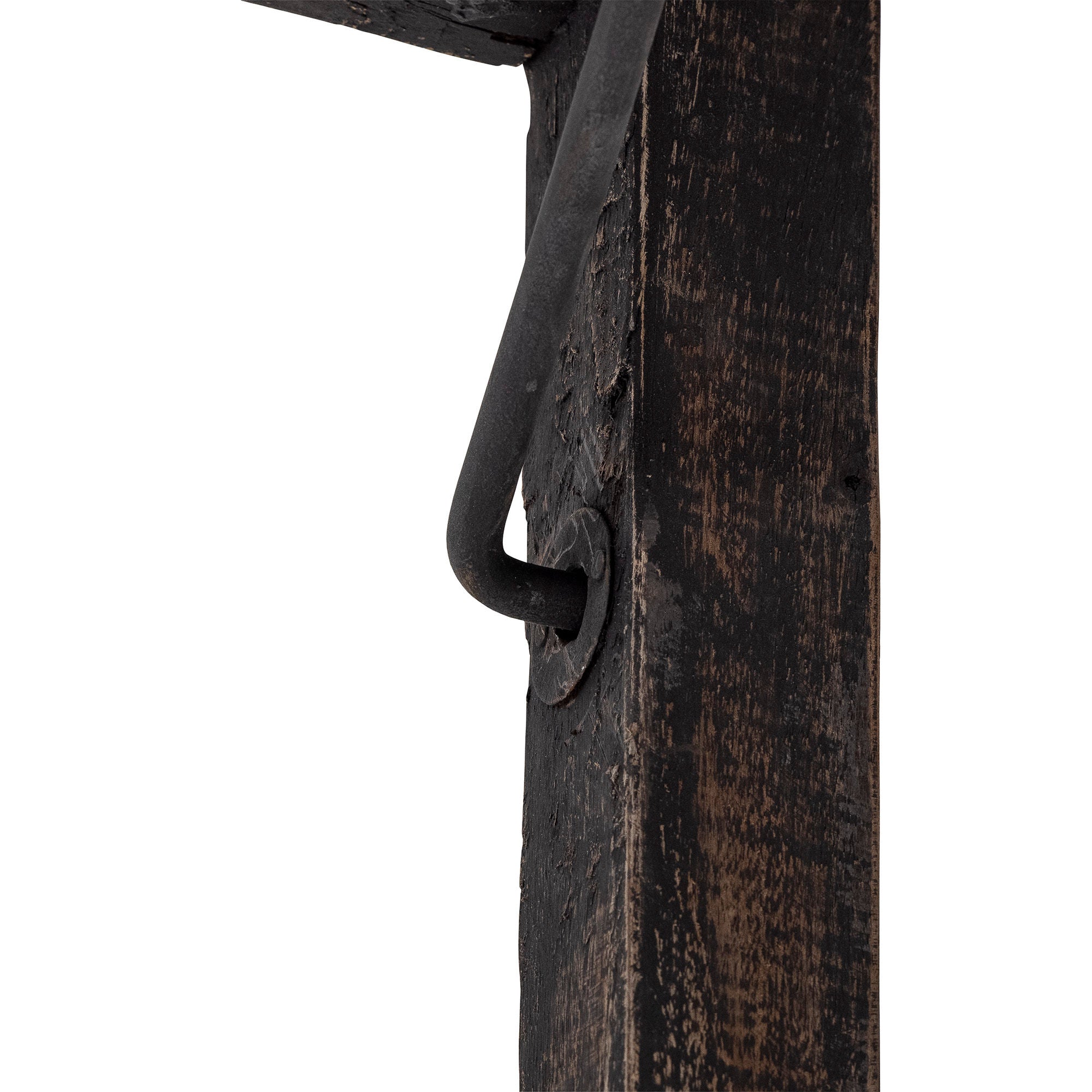 Consola Creative Collection Cali, negro, madera recuperada