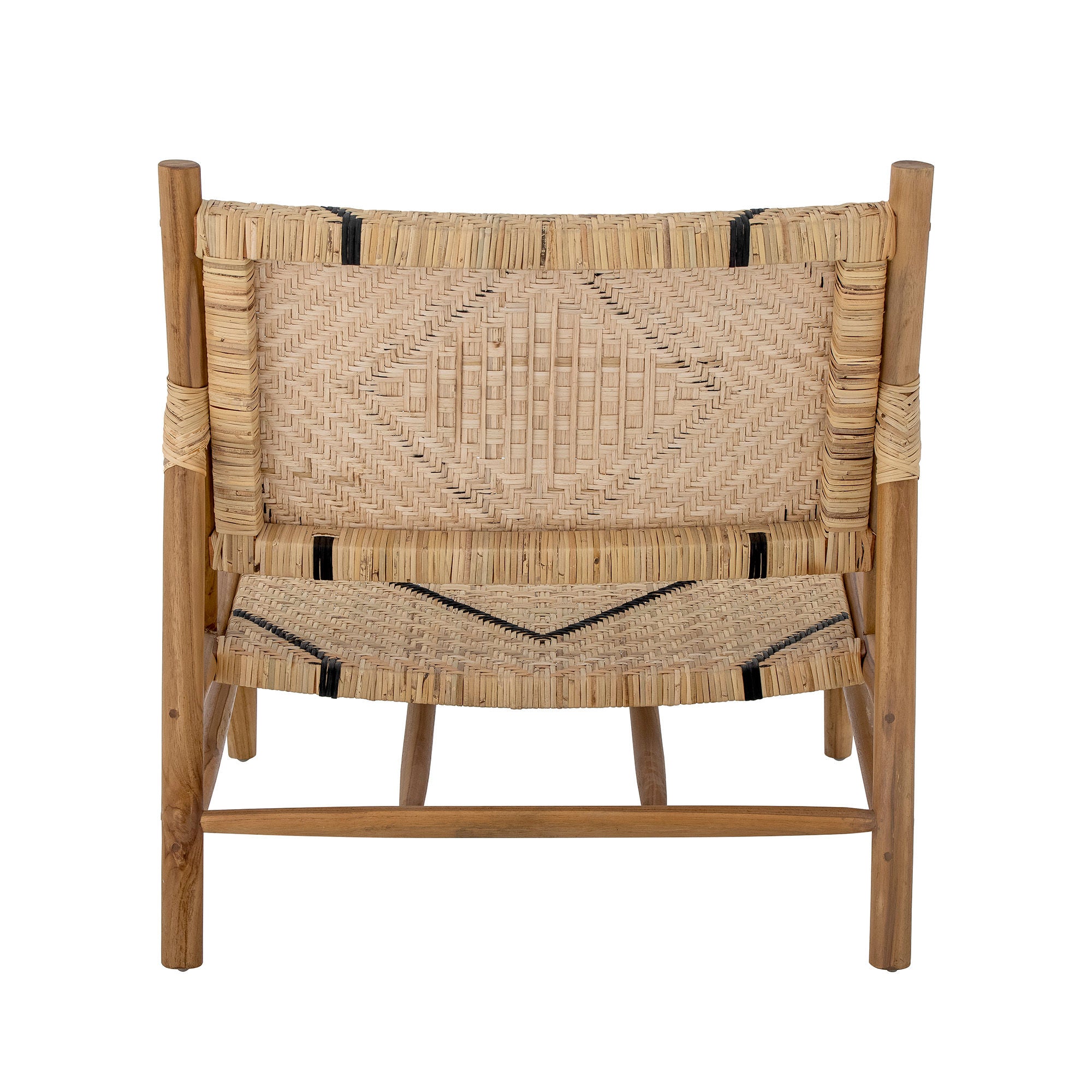 Creative Collection Fauteuil Lennox, Nature, Teck