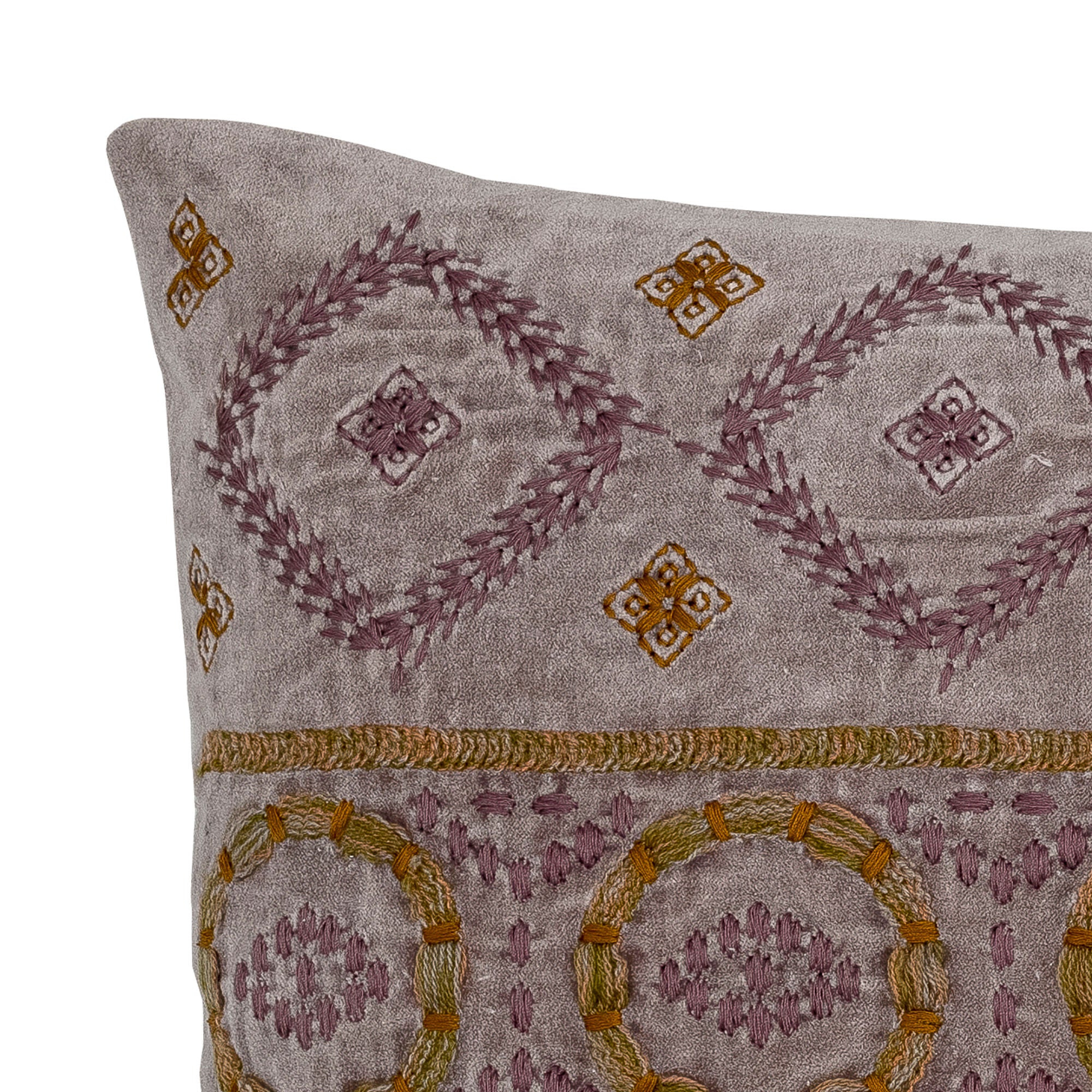 Creative Collection Coussin Felixia, Violet, Coton