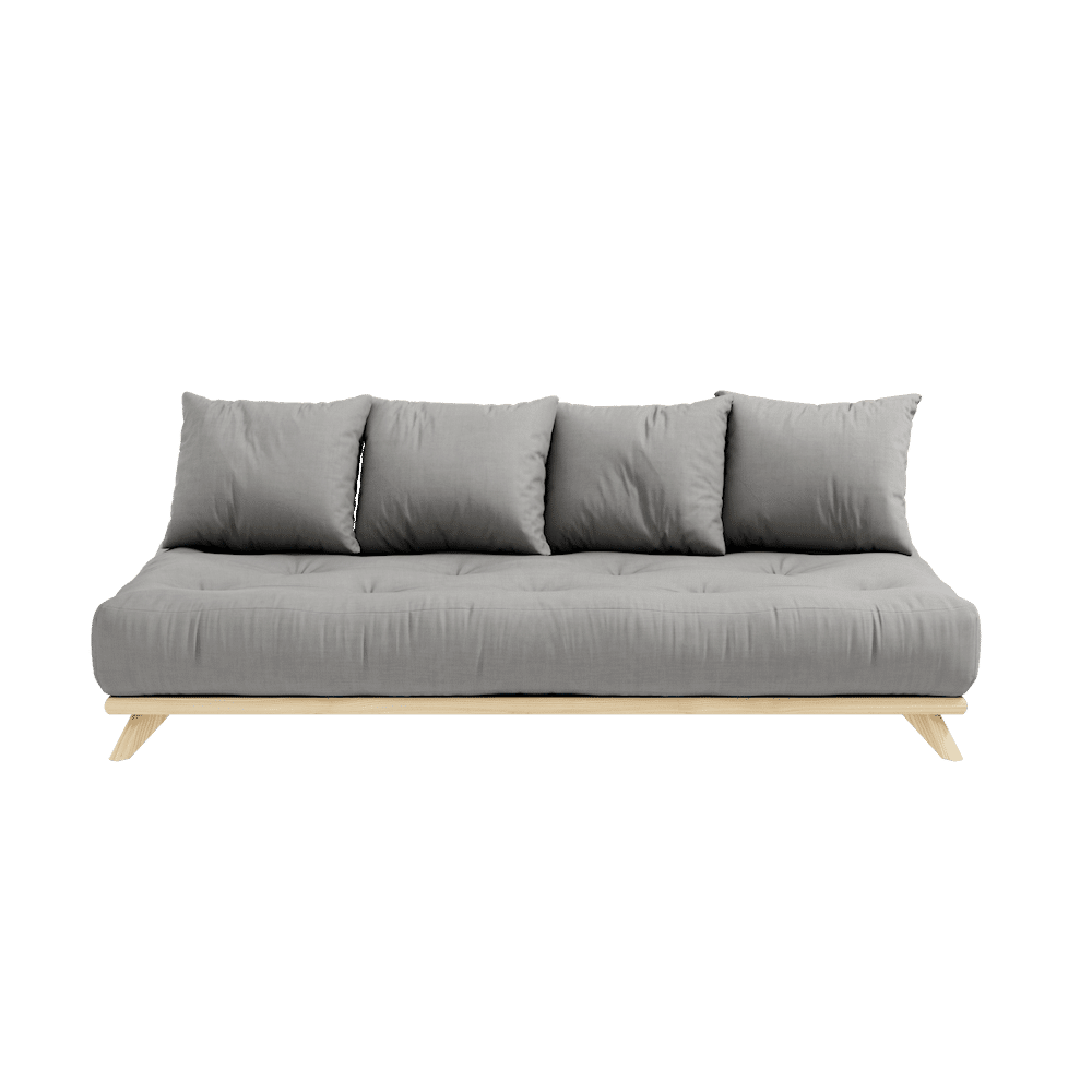 Karup Design SENZA DAYBED LACADO CLARO W. SENZA DAYBED COLCHÓN GRIS