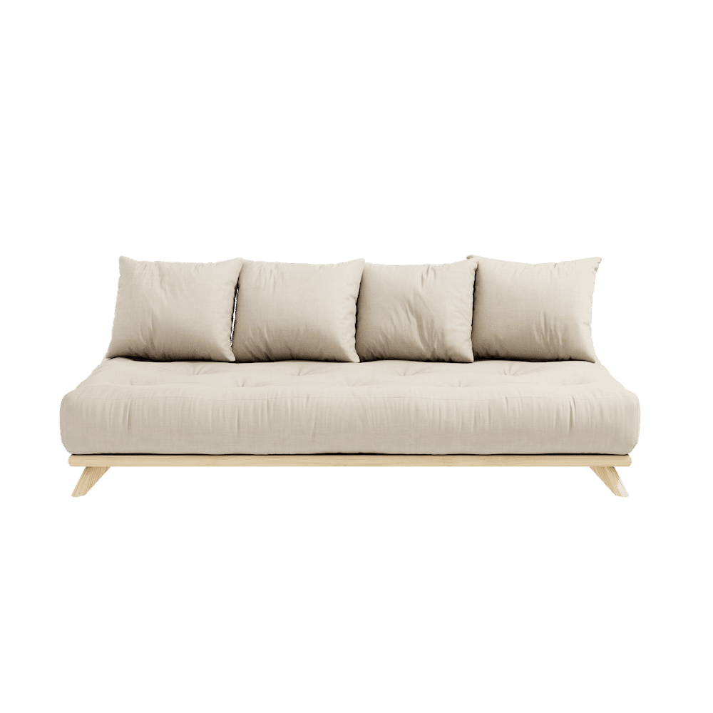 Karup Design SENZA DAYBED LACADO CLARO CON JUEGO DE COLCHÓN SENZA DAYBED BEIGE