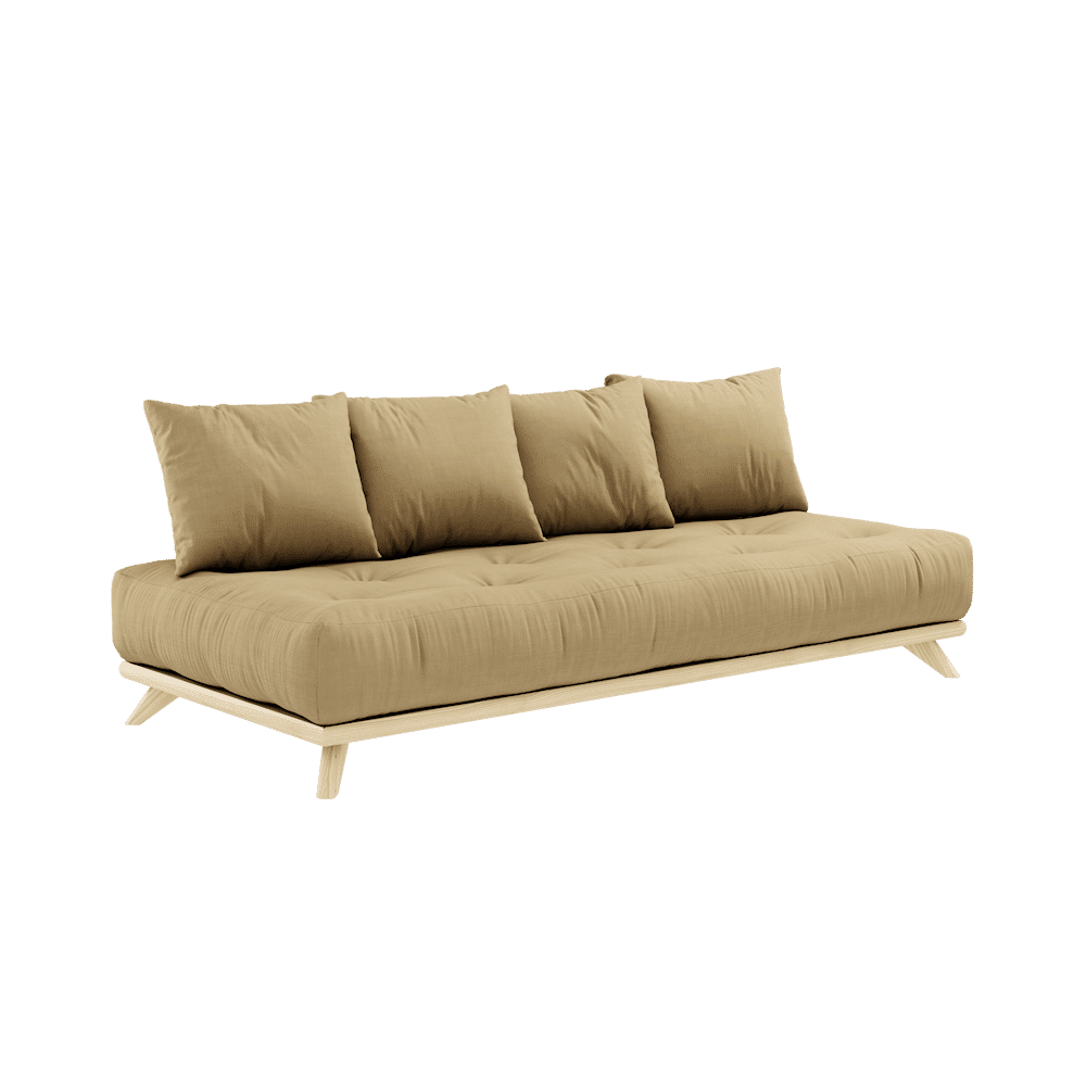 Karup Design OHNE TAYBED KLARE LACQUERED W. OHNE DAYBED MATRATZE SETZT WEIZEN BEIGE