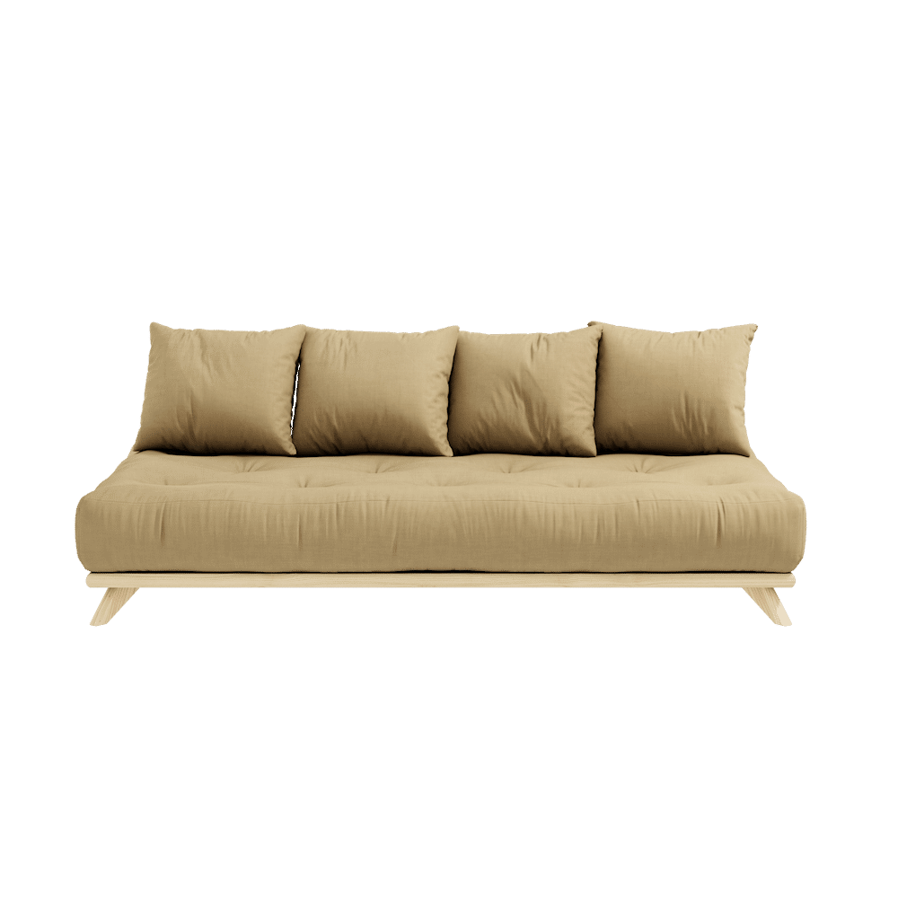 Karup Design OHNE TAYBED KLARE LACQUERED W. OHNE DAYBED MATRATZE SETZT WEIZEN BEIGE