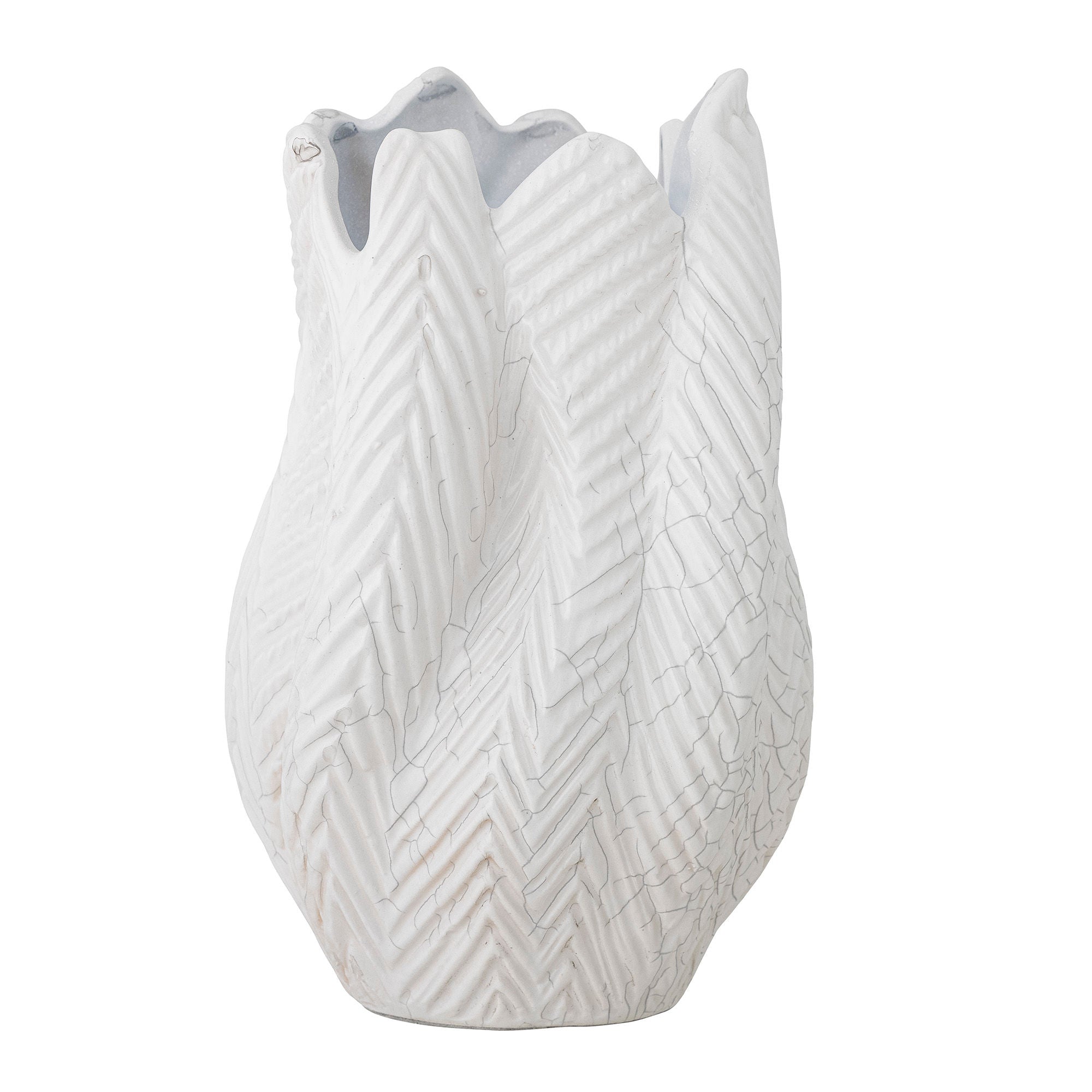 Creative Collection Besa vase, blanc, grès