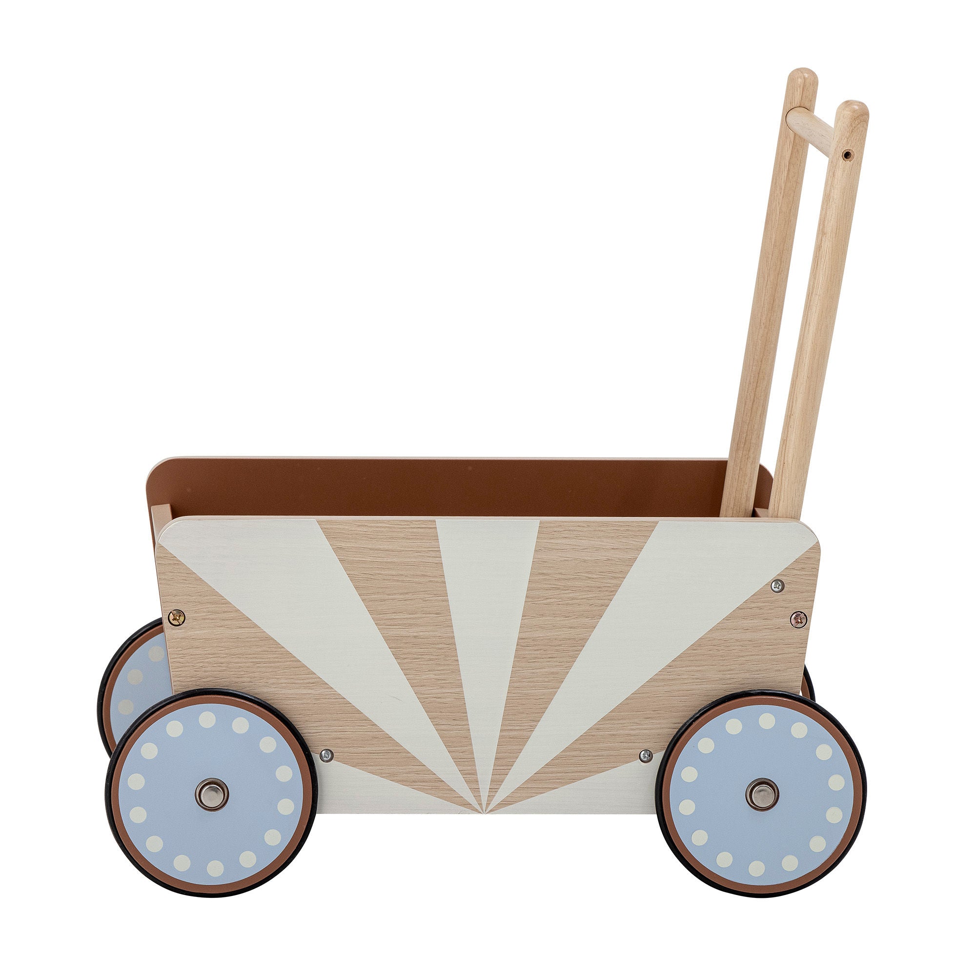 Bloomingville MINI Tidde Loopwagen, Natuur, MDF