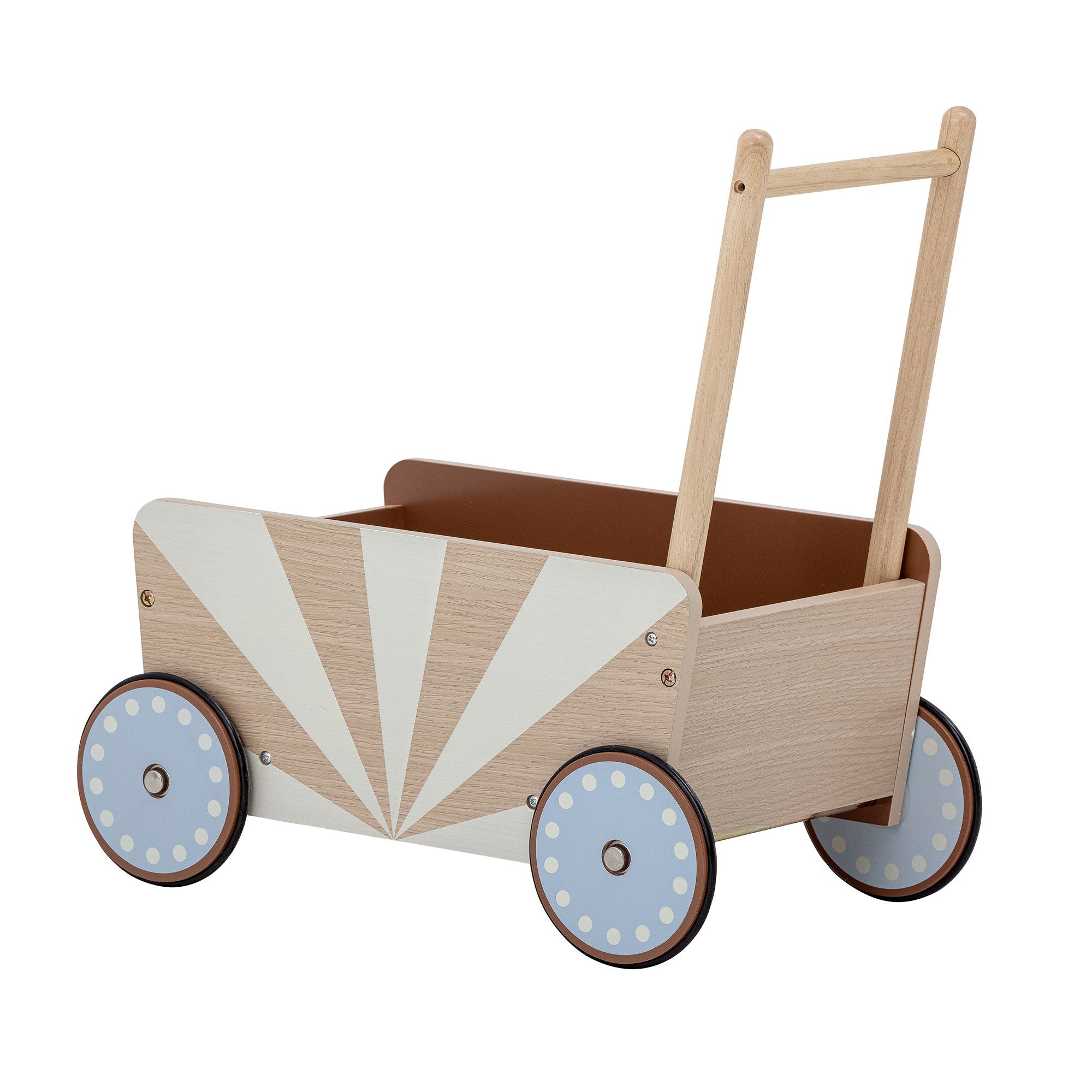 Bloomingville MINI Tidde Loopwagen, Natuur, MDF