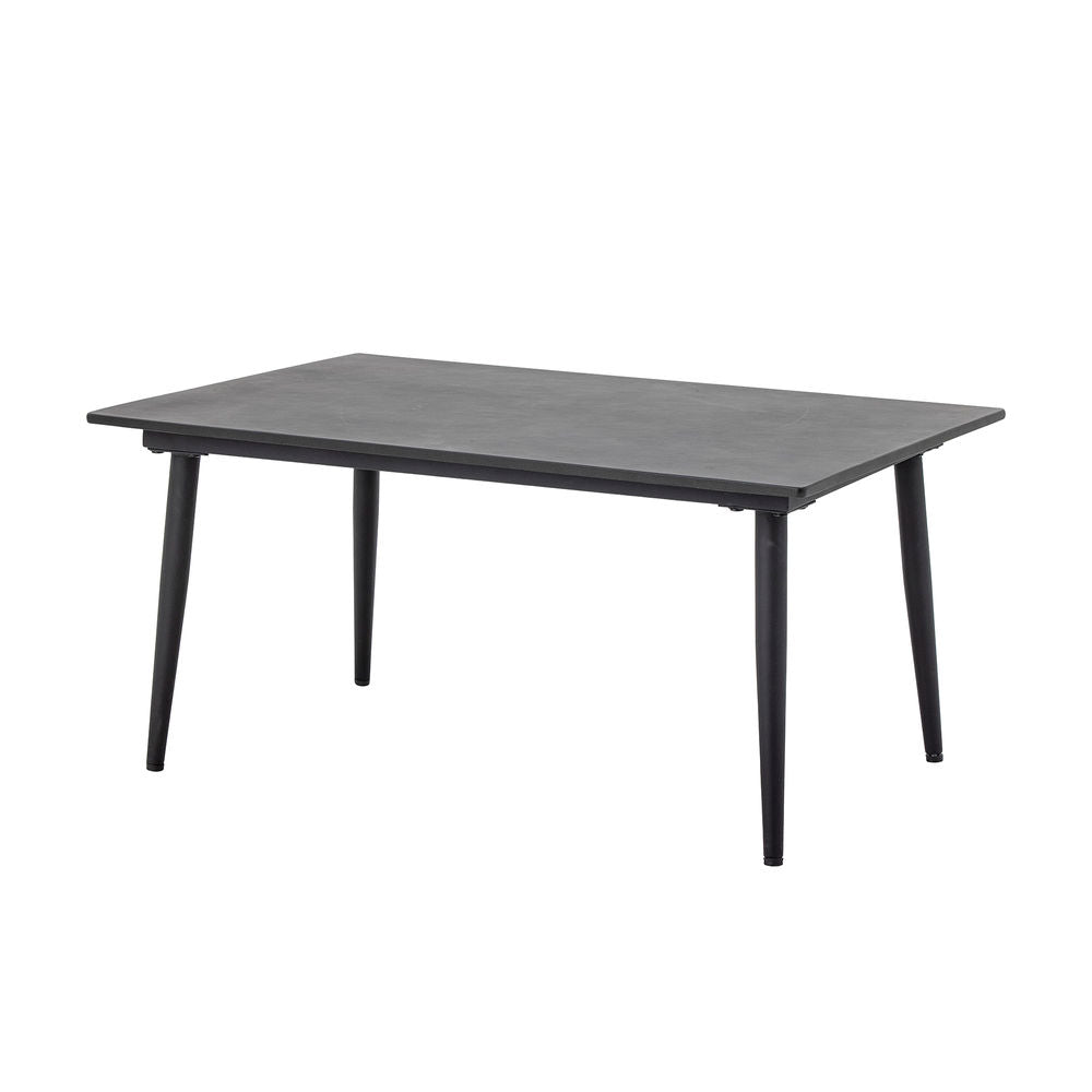 Bloomingville, table basse Pavone, noir, fibre de ciment