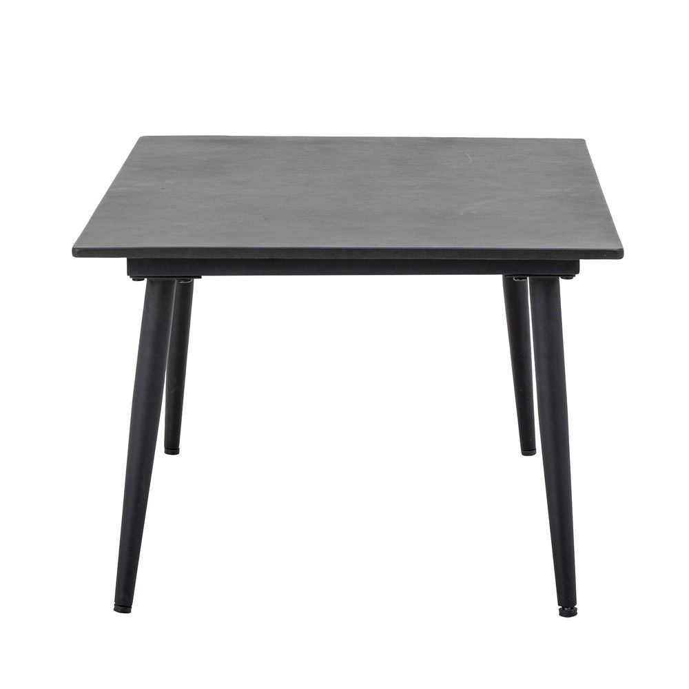 Bloomingville, table basse Pavone, noir, fibre de ciment