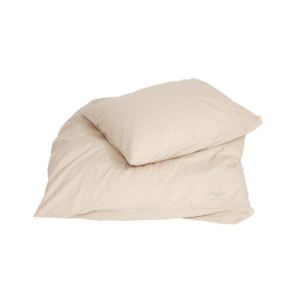 OYOY MINI Nuku Bedding-Junior NL/BE-Clay